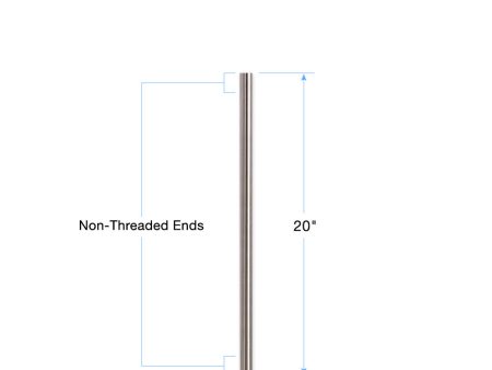 20  Non-Threaded Tube for 1 2  Shower System 88.10.227 Supply