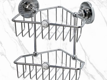 Coventry Brassworks 8  Double Corner Basket For Discount