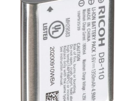 Ricoh DB-110 Rechargeable Lithium-Ion Battery on Sale