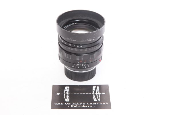 Voigtlander 50mm f1.1 Nokton with Hood - Leica M Online