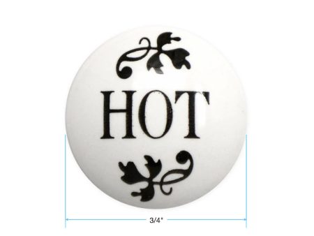 Coventry Brassworks Hot Ceramic Button (No Metal Ring) on Sale