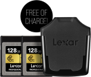 Lexar 2 X Lexar CFexpress 128GB with cardreader FOC Sale