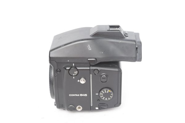 Contax 645 with Prism Finder and MFB-1 film back Supply