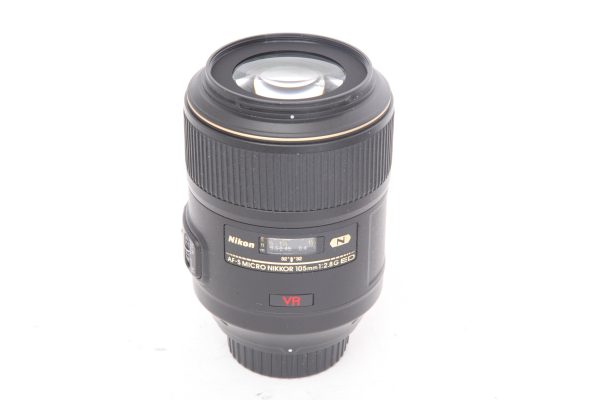 Nikon 105mm f2.8 AF-S VR Micro-Nikkor G IF-ED N VR with hood HB-38 For Cheap