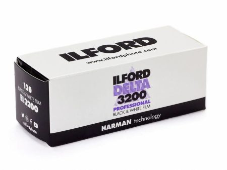 ILFORD DELTA 3200 120 BLACK AND WHITE  FRESH FILM (120) Cheap