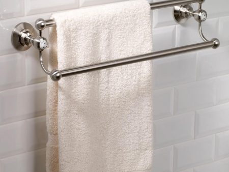 Coventry Brassworks Double Extended Towel Bar Supply