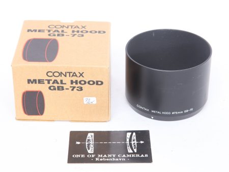 Contax 645 GB-73 Metal Lens hood Online now