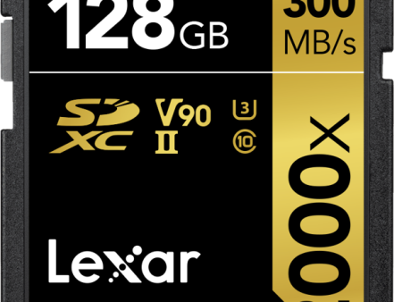 Lexar Pro 2000X SDHC SDXC UHS-II U3(V90) R300 W260 128GB Supply