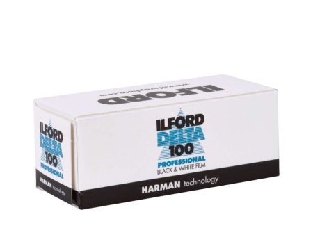 ILFORD DELTA 100 120 BLACK AND WHITE  FRESH FILM (120) Hot on Sale