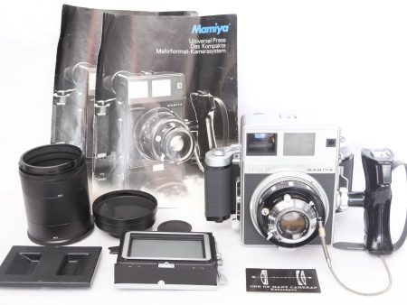 Mamiya Super 23 with 100mm f3.5 and 6x9 film back - Cl a October 2022 For Sale