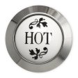 Coventry Brassworks Ceramic Hot Button with Metal Ring 88.01.200 Hot on Sale