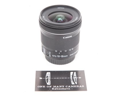 Canon EF-S 10-18mm f4.5-5.6 IS STM Online Sale