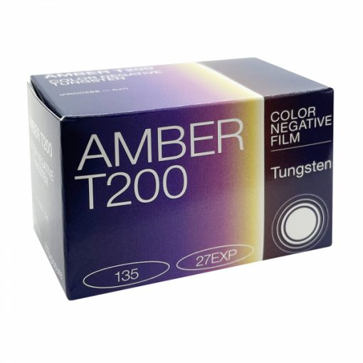 AMBER T200 COLOR NEGATIVE FILM 27EXP (135) For Sale