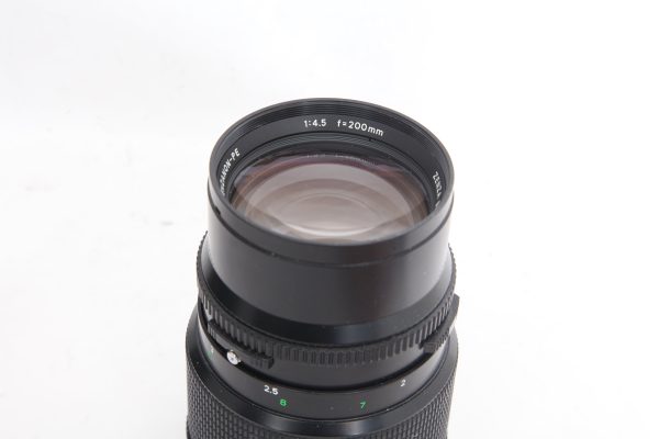 Bronica 200mm f4.5 Zenzanon PE Telephoto Lens For ETR ETRSi For Sale