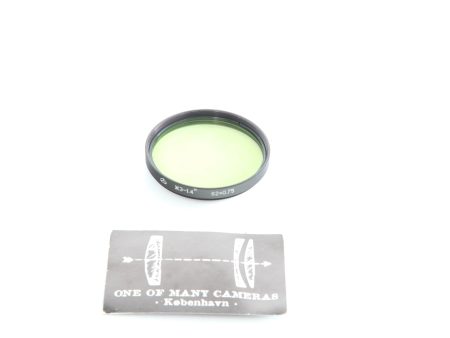 Unknown Filter 62mm 3-1.4x 62x0.75 - Yellow Green filter Hot on Sale