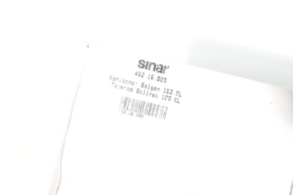 Sinar Tapered Bellows 100 EL 452.16.000 - New in box For Discount