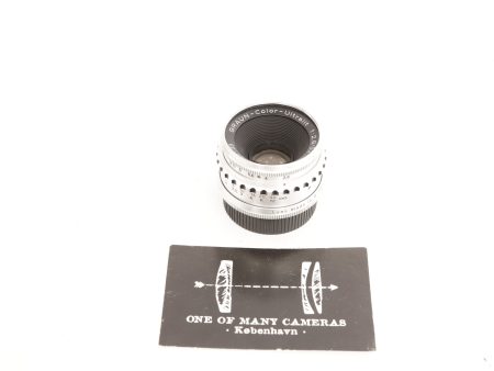 Staeble 50mm f2.8 Braun-Color-Ultralit - Leica SM mount Online now