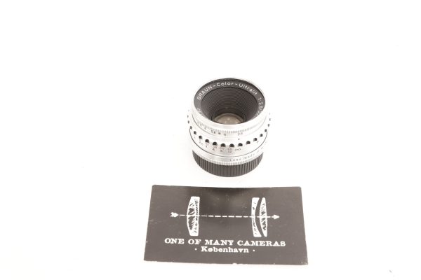 Staeble 50mm f2.8 Braun-Color-Ultralit - Leica SM mount Online now