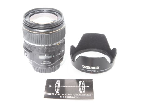 Canon EFs 17-85mm f4-5.6 IS USM For Discount