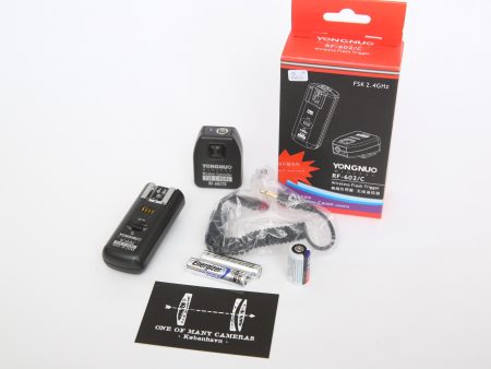 Yongnuo RF-602 C Wireless flash trigger for Canon EF Online now