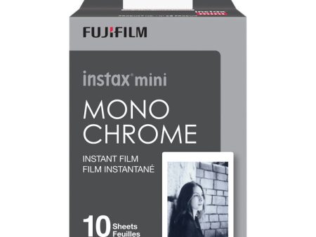 Fuji Instax Mini Monochrome Film 10 exposures For Cheap