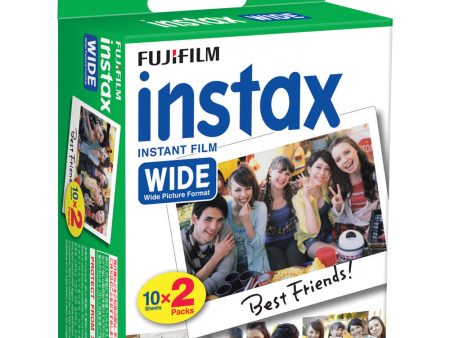 Fuji Instax Wide Film 2-pak Hot on Sale