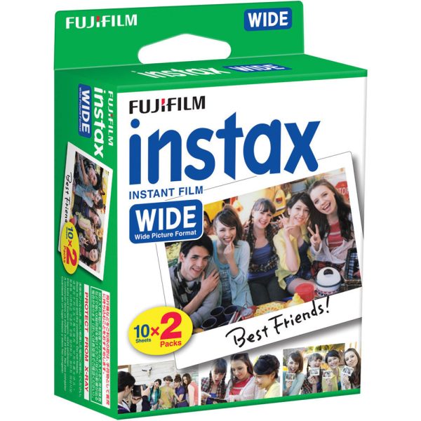 Fuji Instax Wide Film 2-pak Hot on Sale