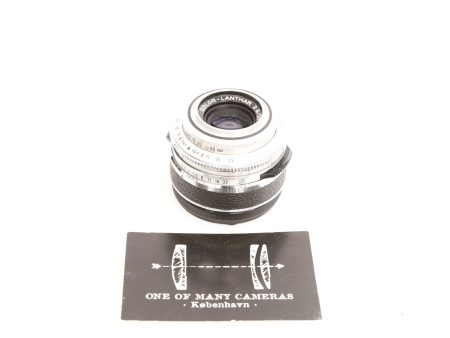 Voigtlander 50mm f2.8 Color-Lanthar - Leica M converted Sale