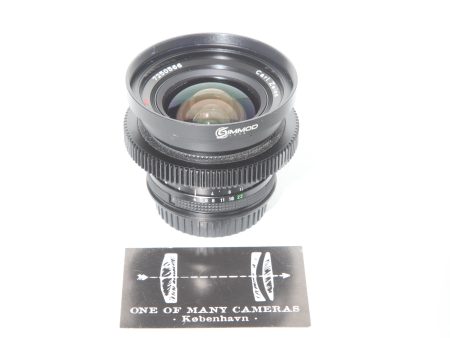 Contax 18mm f4 Zeiss Distagon - CINE MOD Canon EF on Sale