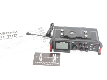 Tascam DR-70D 4-Channel Audio Recorder for DSLR Cameras Online