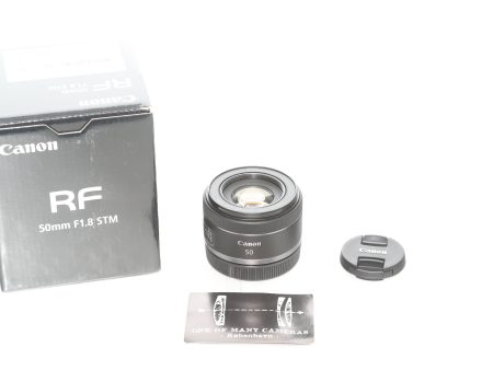 Canon RF 50mm f1.8 STM - Like new in box Supply