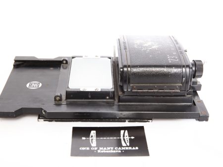 Sinar Sliding Back w. Graflex 23 roll-film back Sale