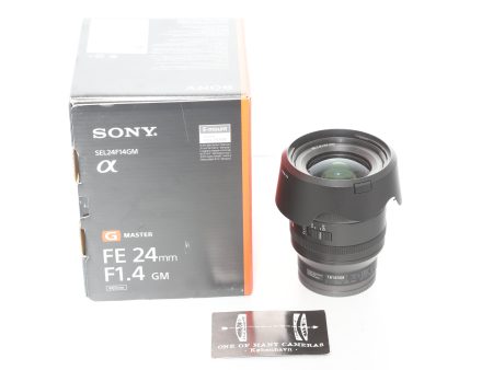 Sony FE 24mm f1.4 GM - like new in box For Sale