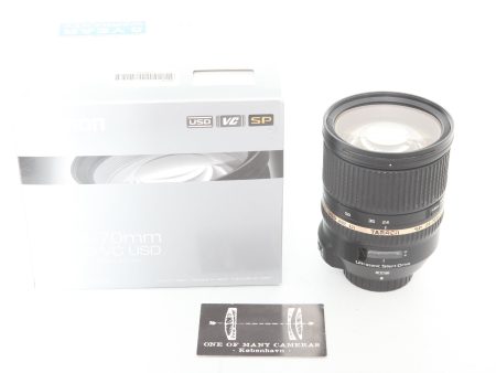 Tamron 24-70mm f2.8 Di VC USD G2 with hood HA032 - For Nikon - With box For Cheap