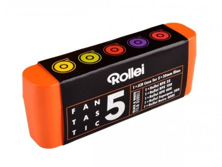 Rollei Fantastic 5 | Black & White Film Bundle 135-36 - BACK IN STOCK For Sale